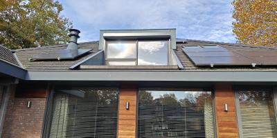 Voorzetrolluik dakterras